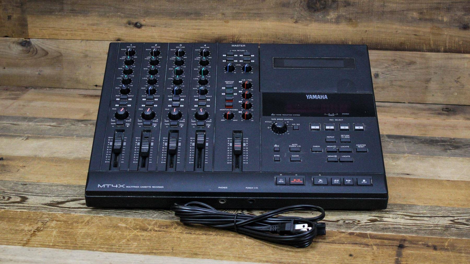 Yamaha MT4X 4-Track Cassette Tape Recorder