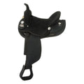 King Series Synthetic Trail Saddle with Suede Seat, Black