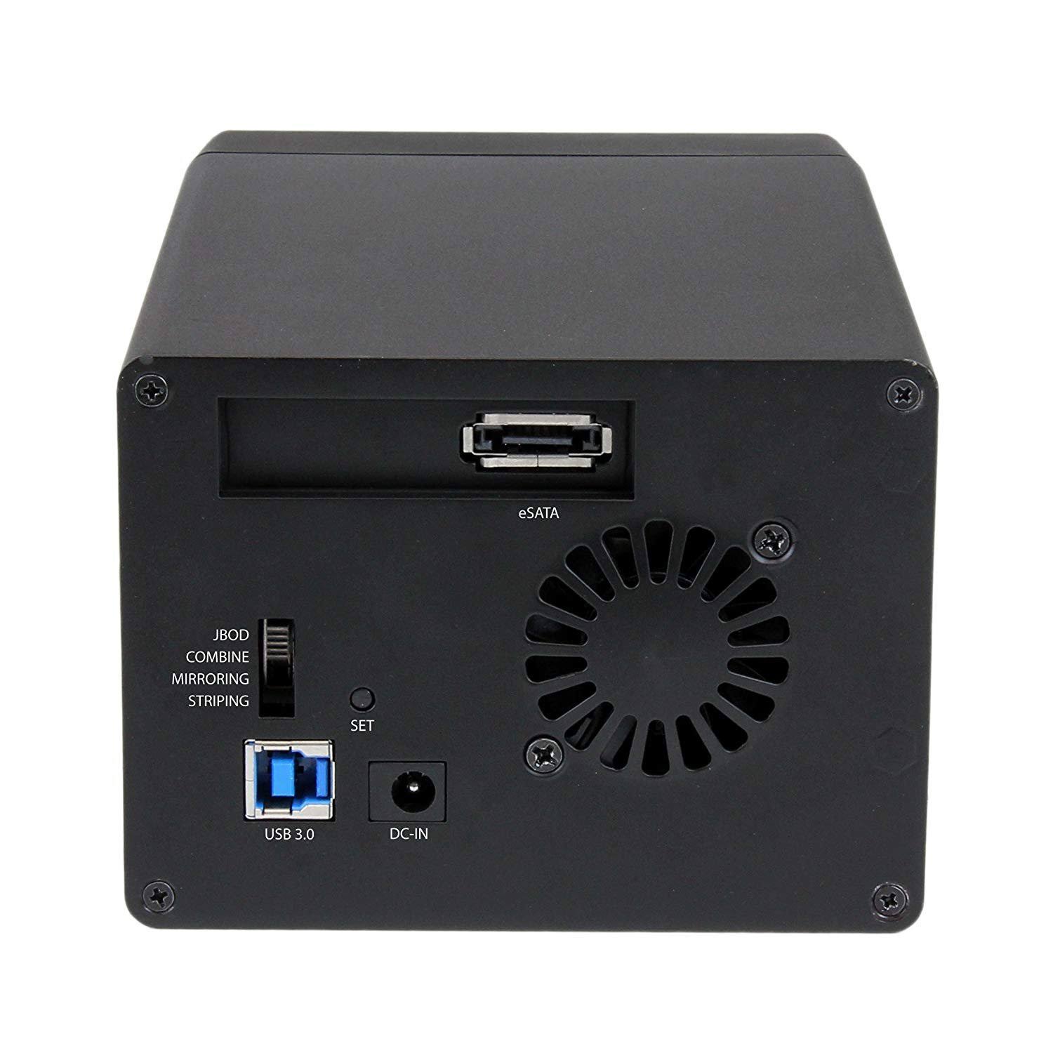 USB 3.0 / eSATA 8-Bay Hot-Swap Hard Drive Enclosure for 2.5/3.5in SATA III T19900