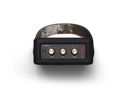 Portable Bluetooth Speaker - Black & Brass Y10751
