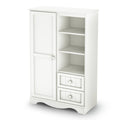 South Shore Savannah Armoire - White