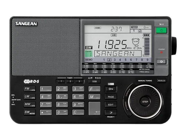 Portable Radio with Antenna - Black W170282