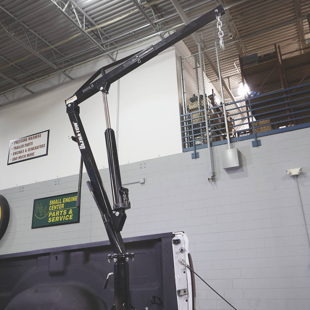 Hydraulic Pickup Truck Crane, 1000-Lb Capacity X861