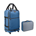 Biaggi Zipsak 31x22 Microfold Spinner Suitcase - Blue