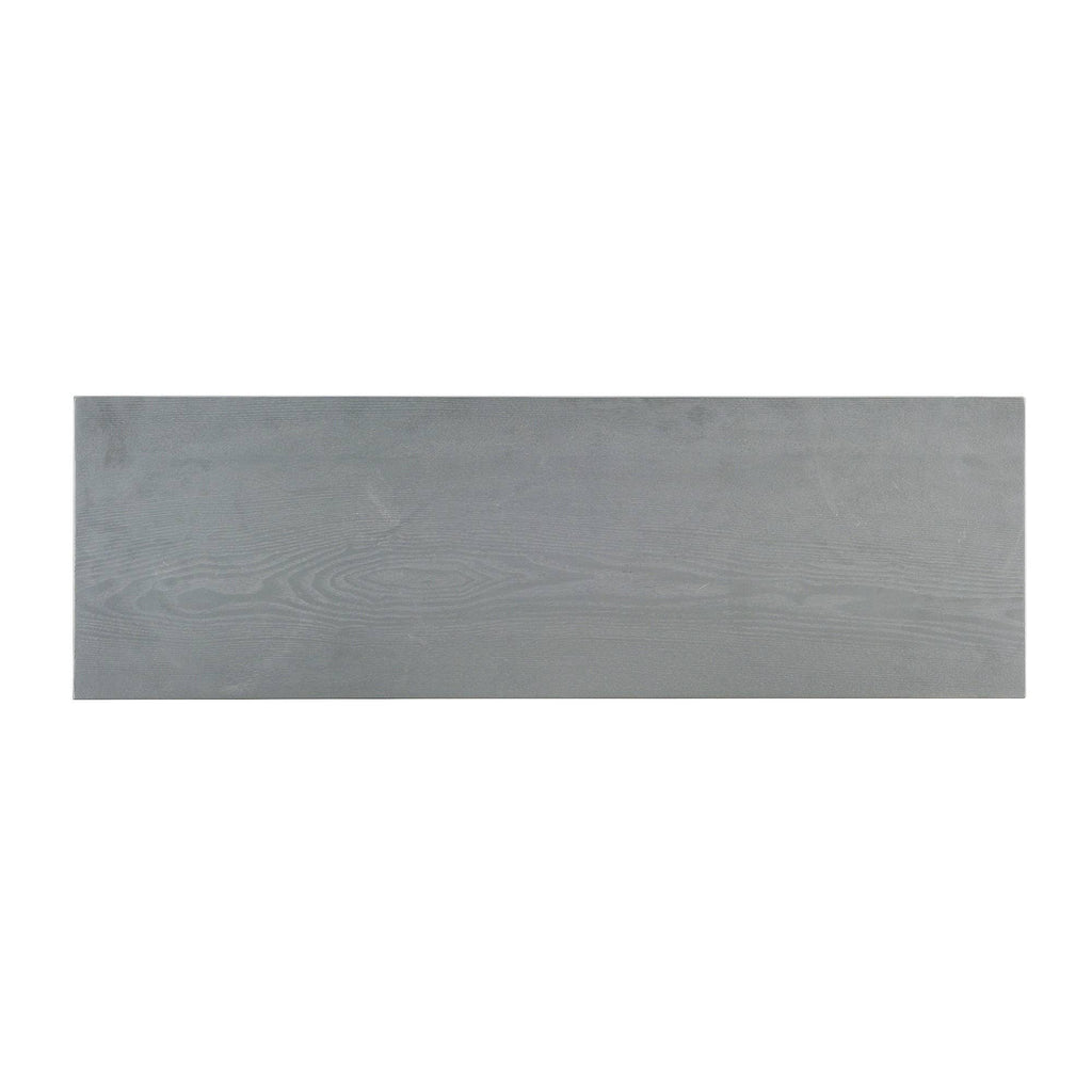 Electric Media Fireplace Gray with Weathered Stone X5503