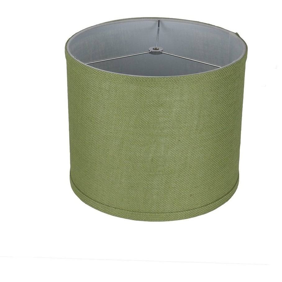 Navy Blue 16x22 Burlap Drum Lamp Shade R889621