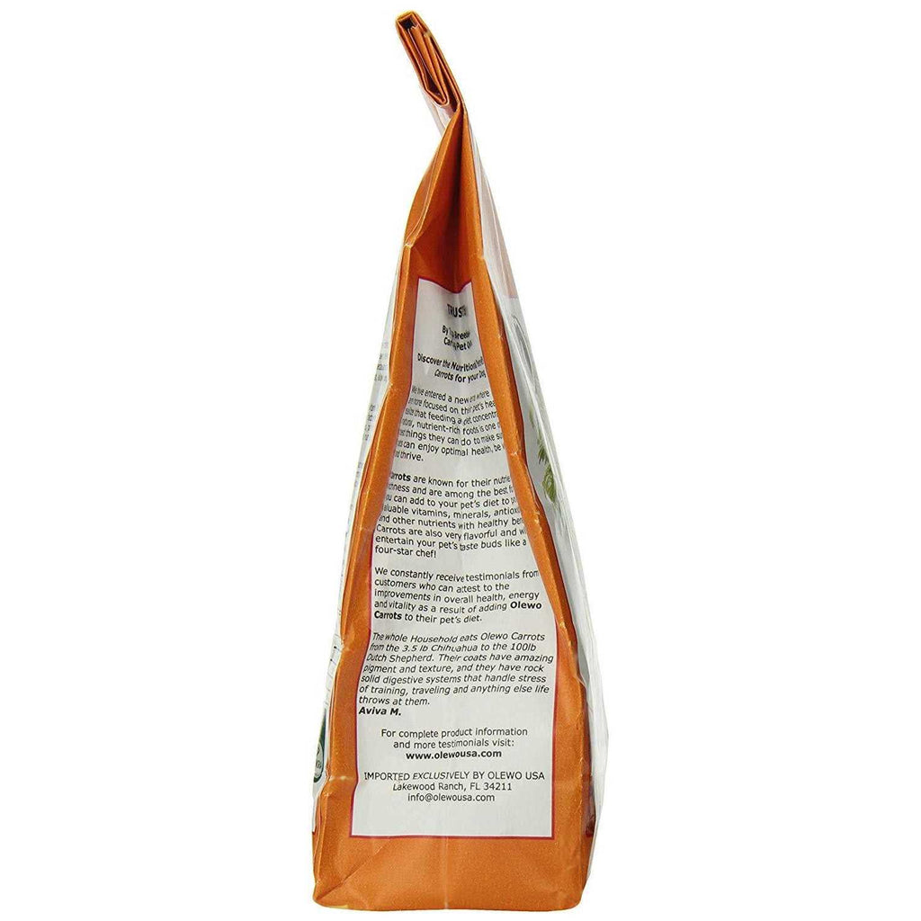Dehydrated Carrots for Dogs Fiber Supplement U4767