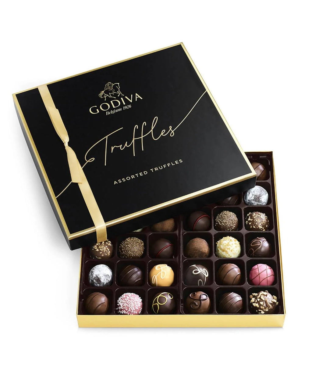 Godiva Assorted Signature Chocolate Truffles Gift Box, 36 Pieces