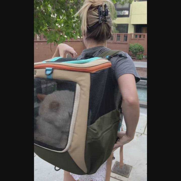 Cat Backpack Convertible for Travel M60598