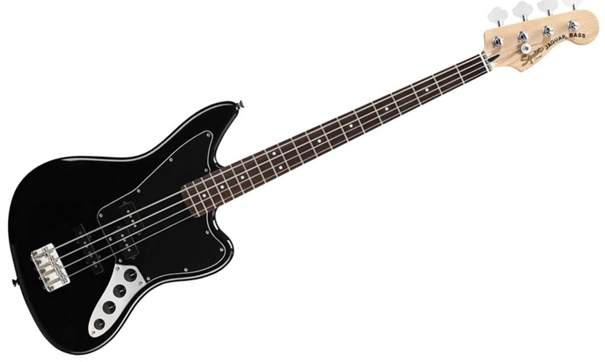 Electric Bass Guitar, Black Finish G77389