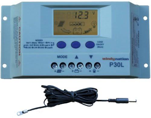 100 Watt Solar Panel Off-Grid RV Boat Kit with Charge Controller S10788