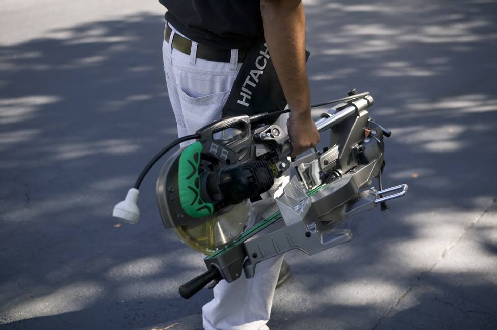 8-1/2 in. Sliding Compound Miter Saw with Laser V673506