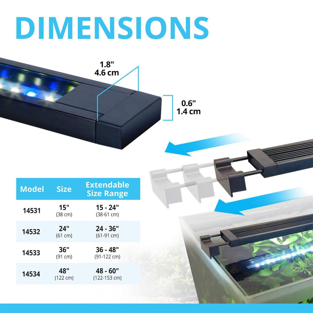 Bluetooth LED Aquarium Light Y767