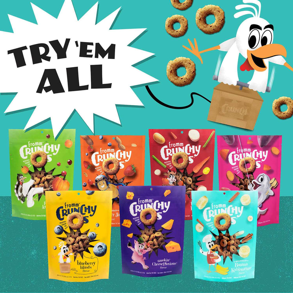 Crunchy O's Dog Treats X9509