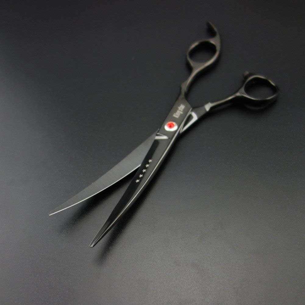 Titanium Dog Grooming Scissors Set, Straight & Thinning & Curved, 4 Pieces M88958