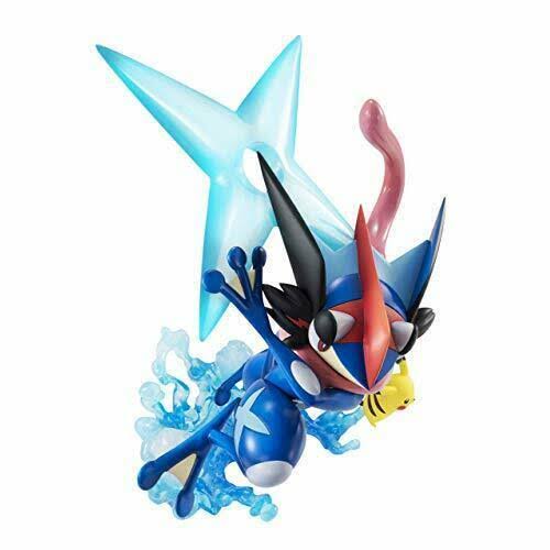 Pokemon Ash, Pikachu & Ash-Greninja Figure Y2184