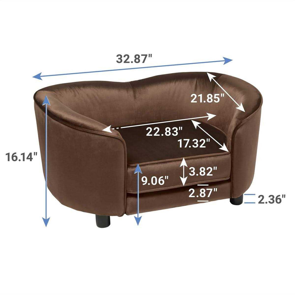Loveseat Pet Bed with Removable Cover T405