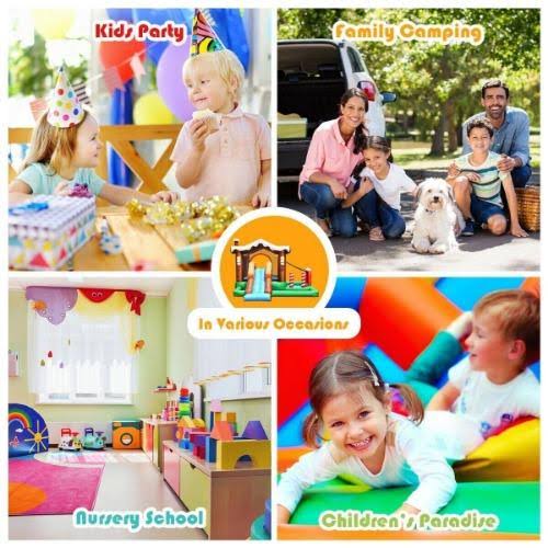 Inflatable Bounce House with Slide and Climber P674