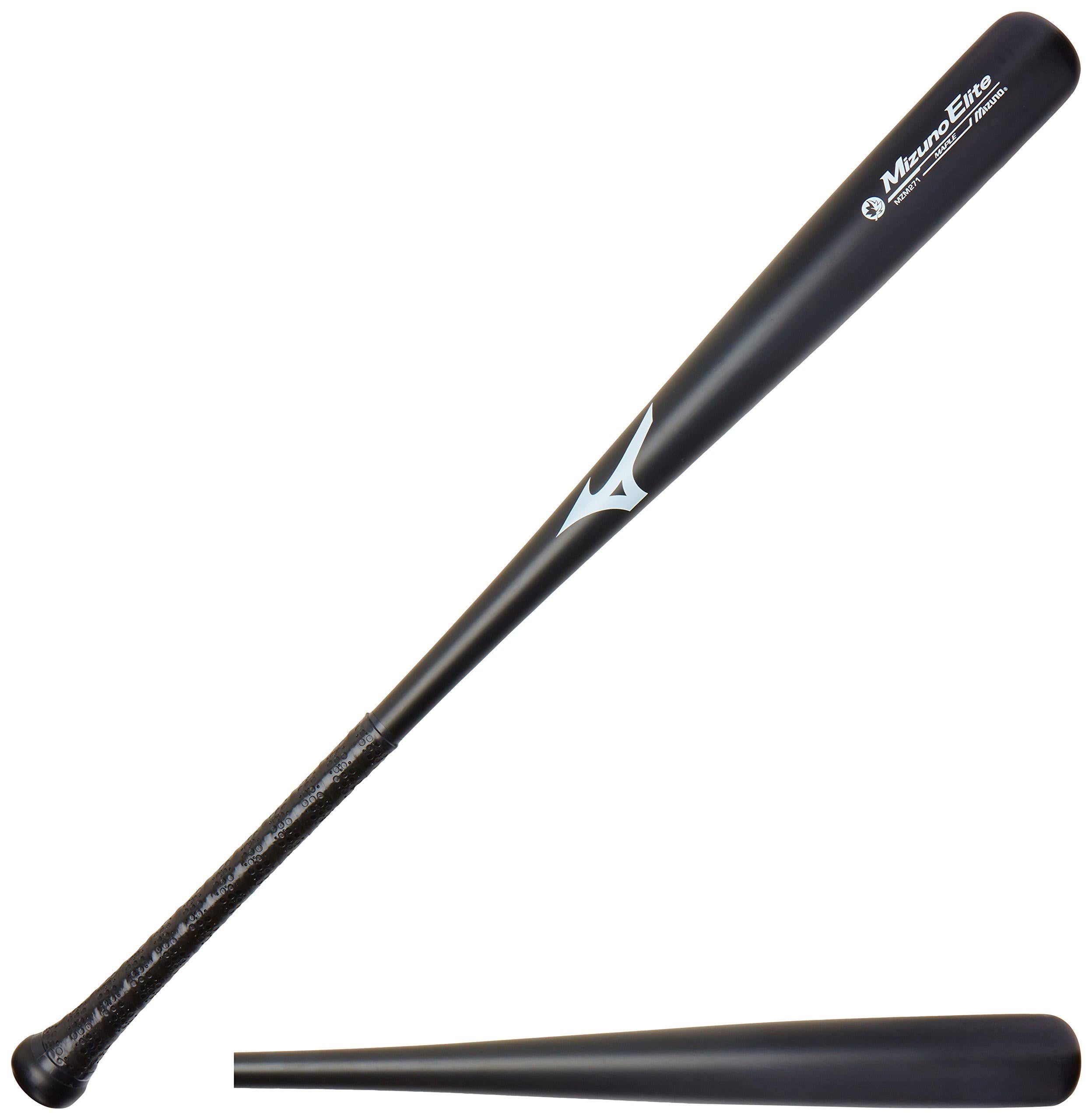 Maple Elite Wood Baseball Bat - Black F8580