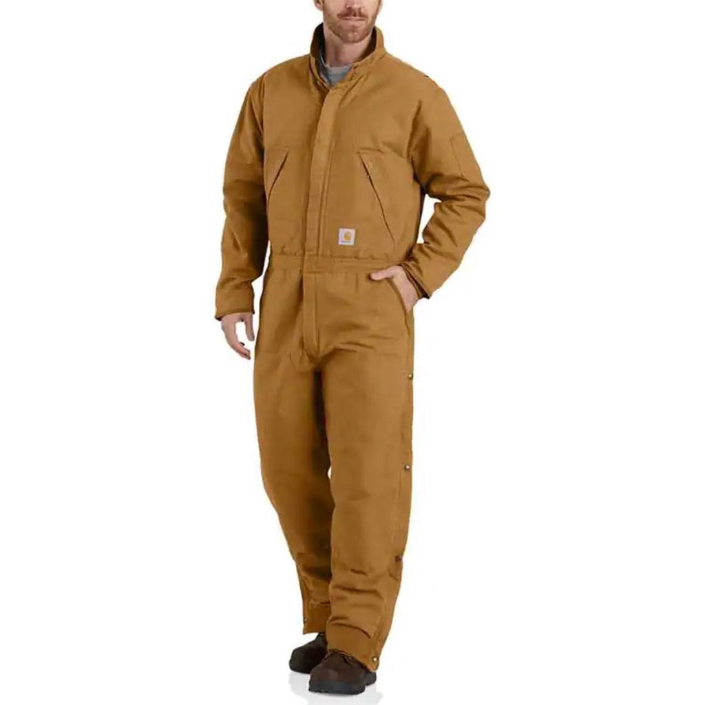 Loose Fit Washed Duck Insulated Coverall J739