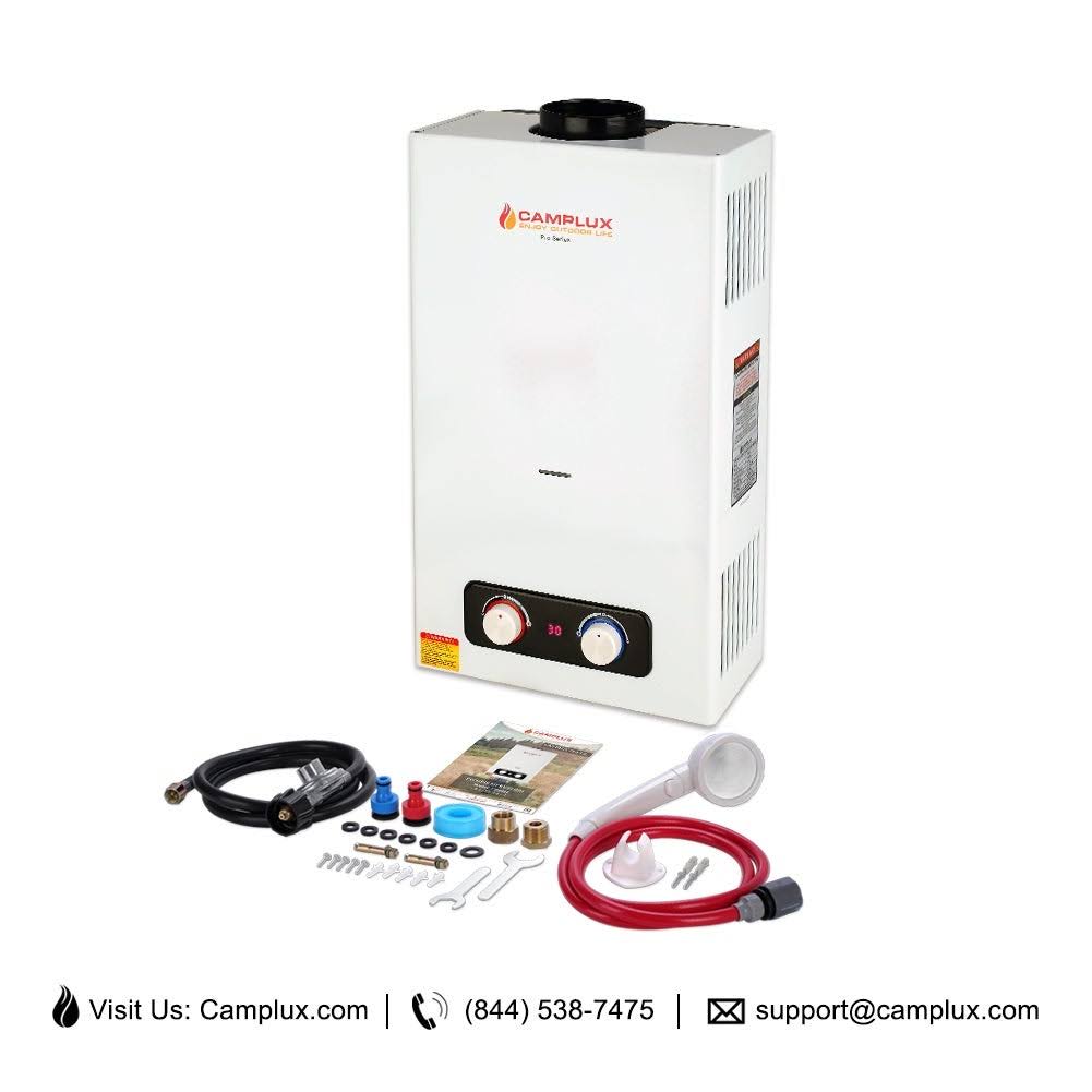 Outdoor Propane Tankless Water Heater, 2.64 GPM G46509