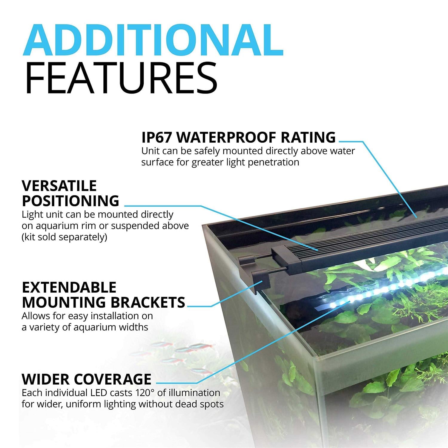 Bluetooth LED Aquarium Light G4628