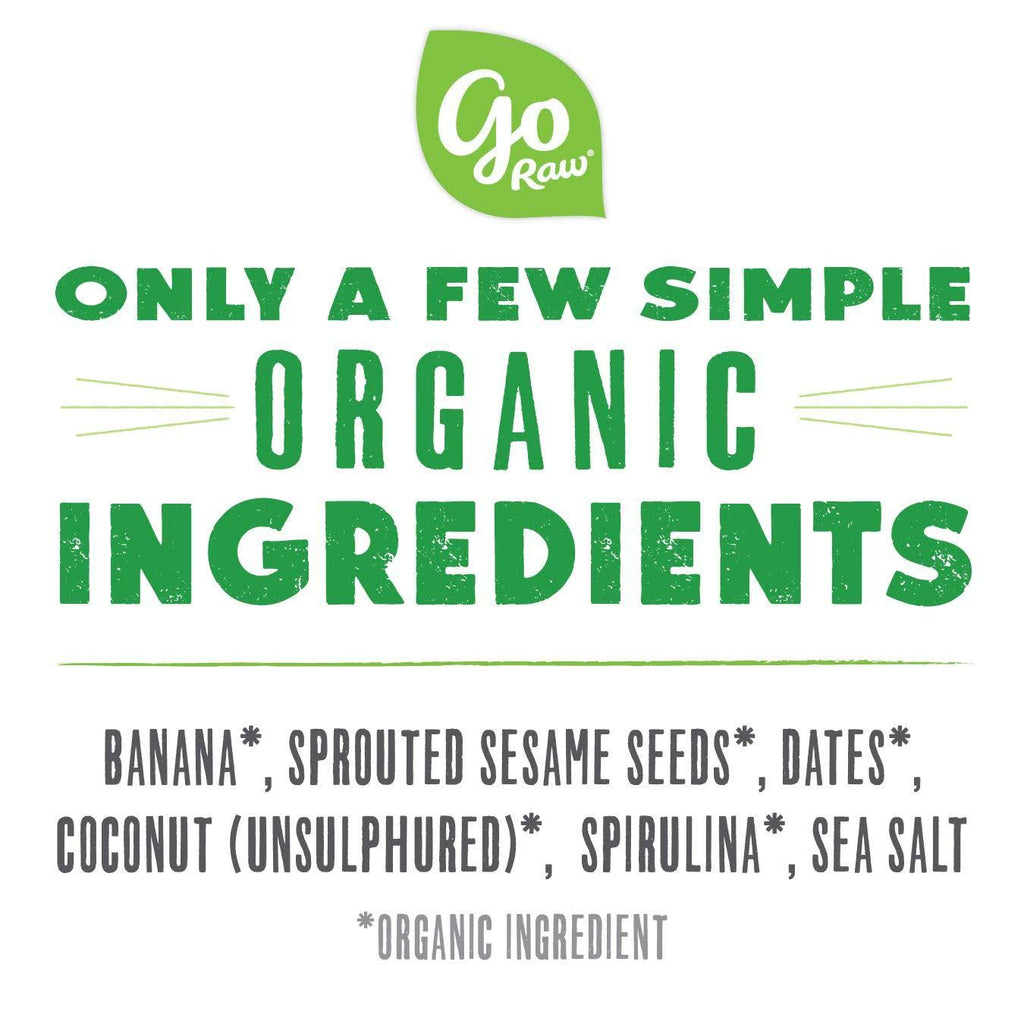 Organic Sprouted Bars Spirulina Sesame Q414444