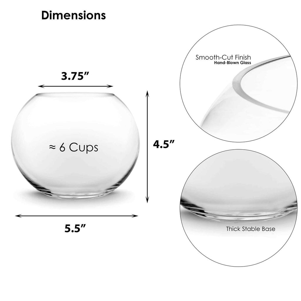 Glass Bubble Bowl for Pets P9101