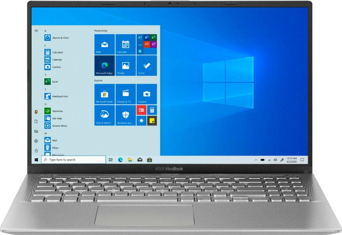 Asus VivoBook 15 F512ja-ph54-bac 15.6 inch Ultrabook Laptop, Intel i5, 12GB Memory, 256GB Ssd, Windows 10, Silver