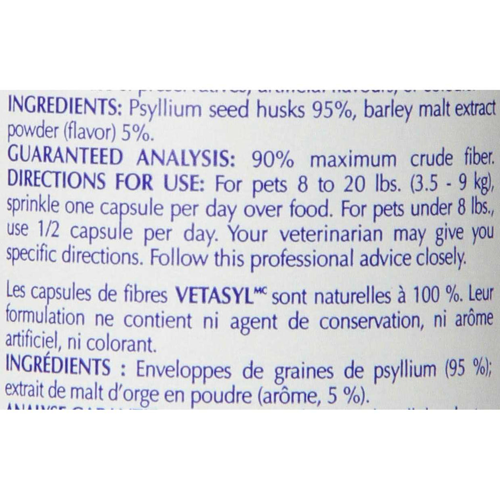 Fiber Capsules for Pets T9554