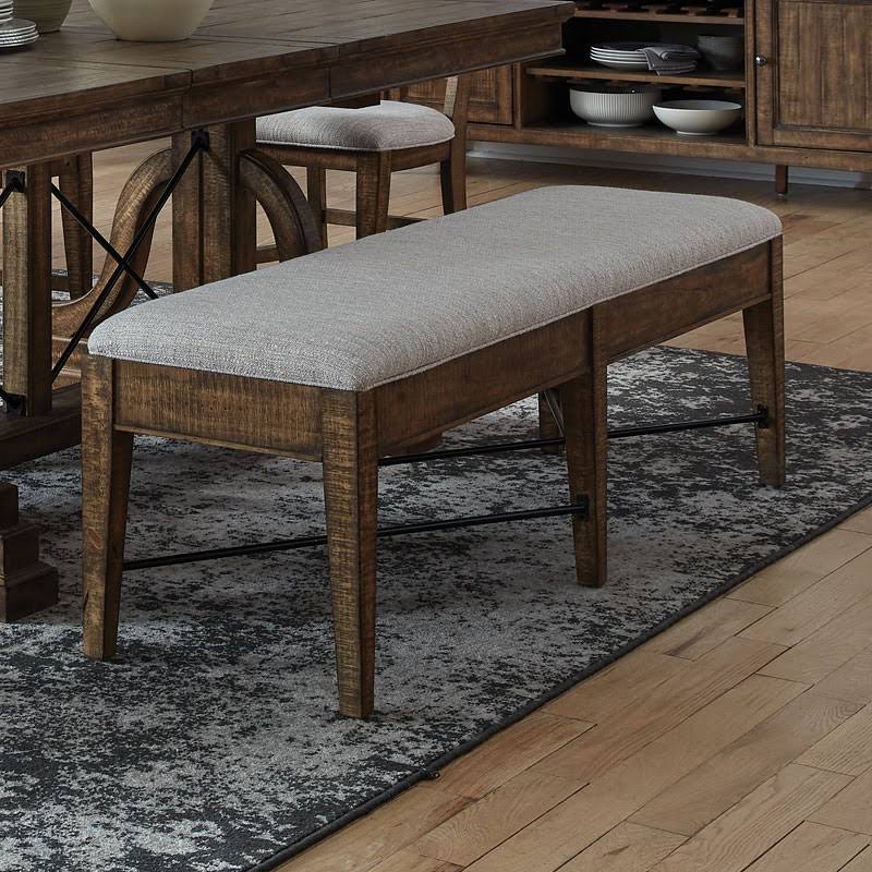 Upholstered Bench Toasted Nutmeg O881936