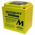 Motobatt Mbtx30u (12V 32 Amp) 380cca Factory Activated Maintenance Free Quadflex AGM Battery