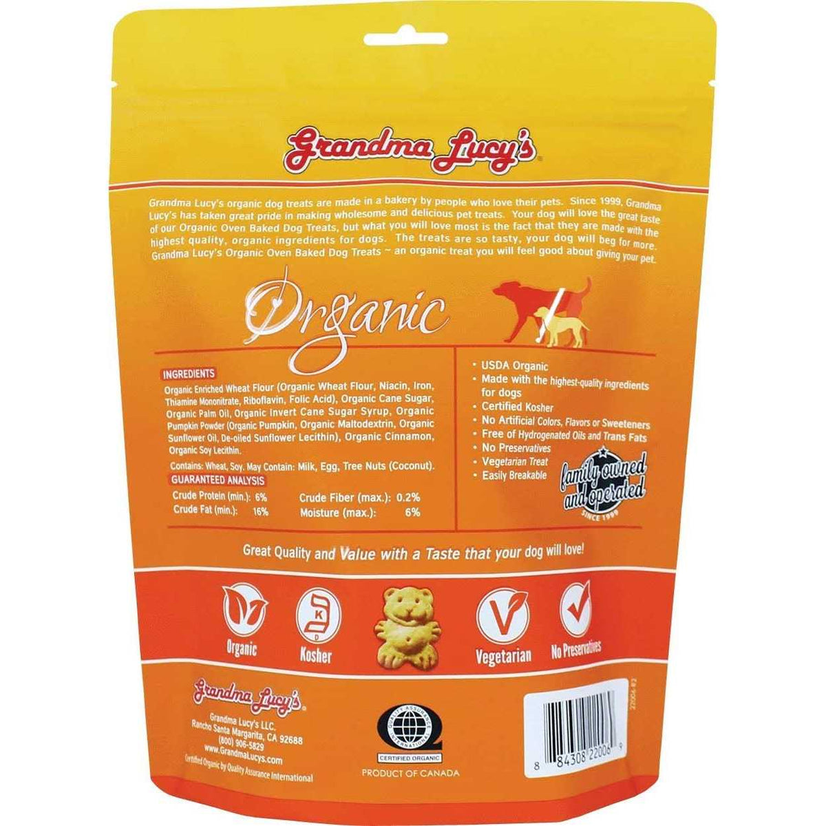Organic Baked Dog Treats O896712