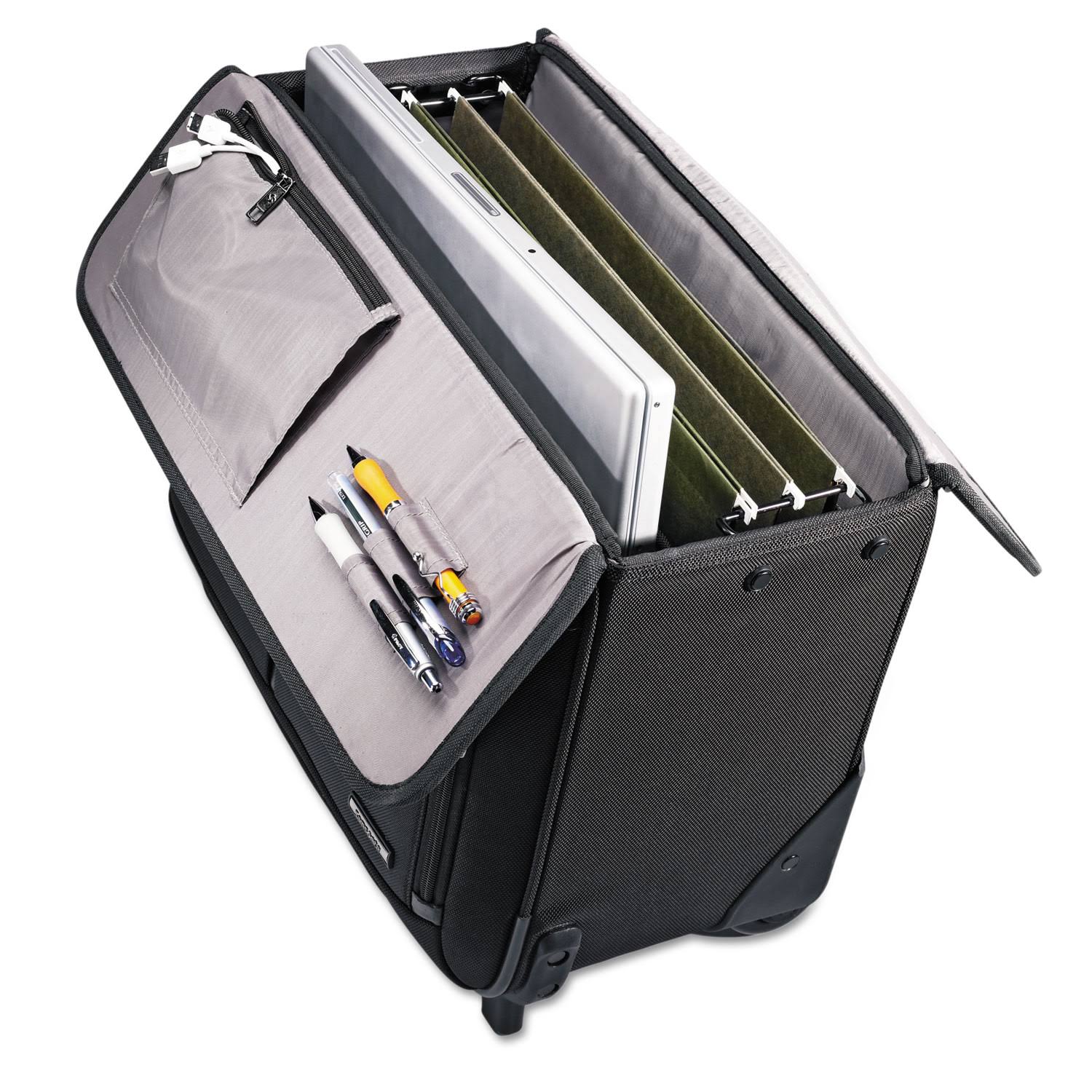 Rolling Catalog Case - 17.5x22 - Black U5957