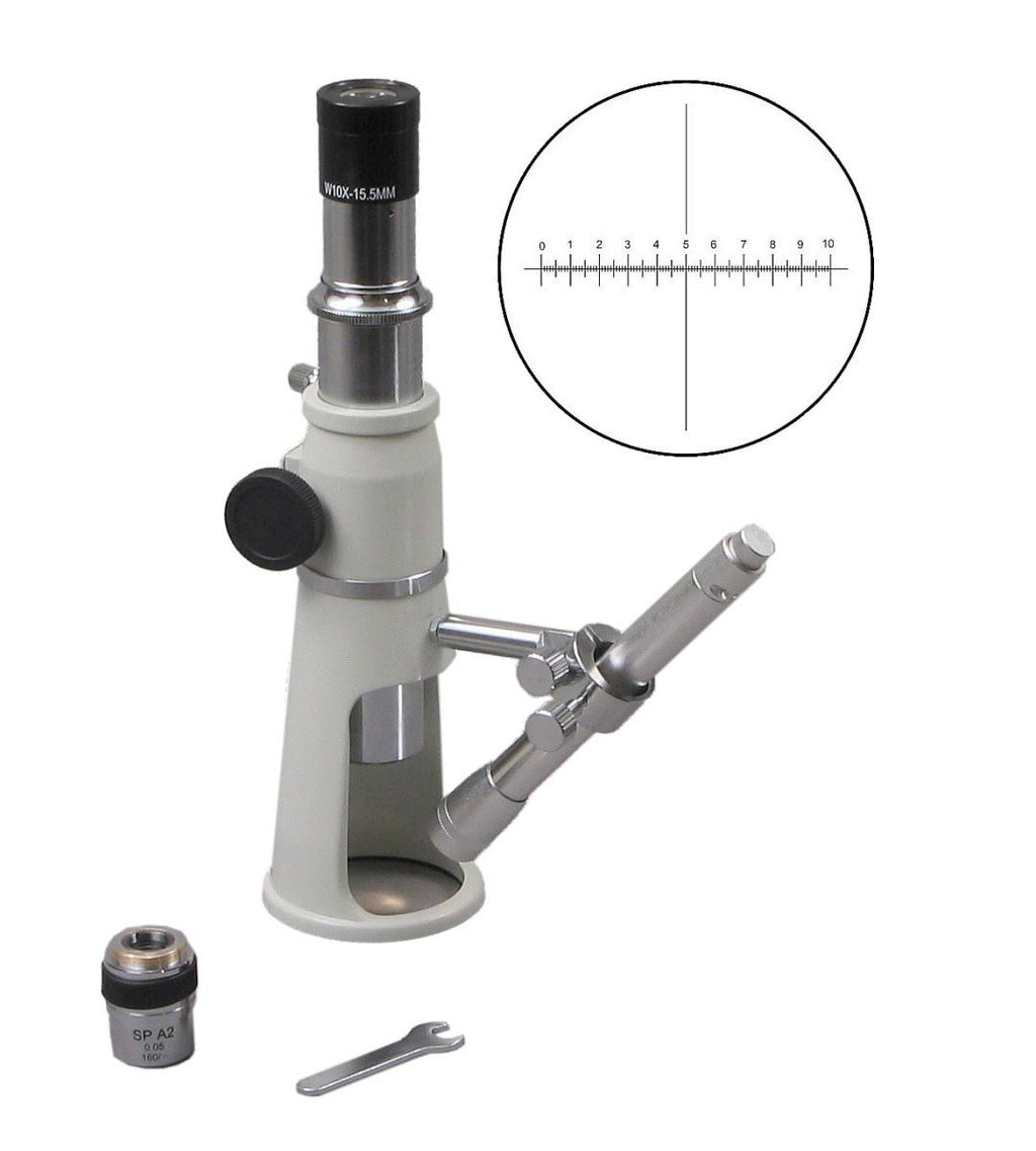 OMAX Shop Measuring Microscope 20X with Reticle Eyepiece