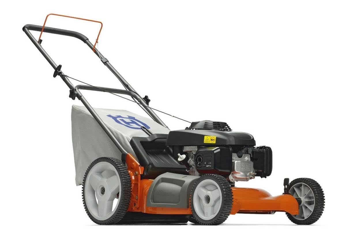 21x22 3-in-1 High-Wheel Push Gas Lawn Mower E680042
