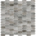 MSI Savoy Picket Pattern 12 in. x 12 in. x 8mm Glass Mesh-Mounted Mosaic Tile (10 Sq. ft. / CASE)