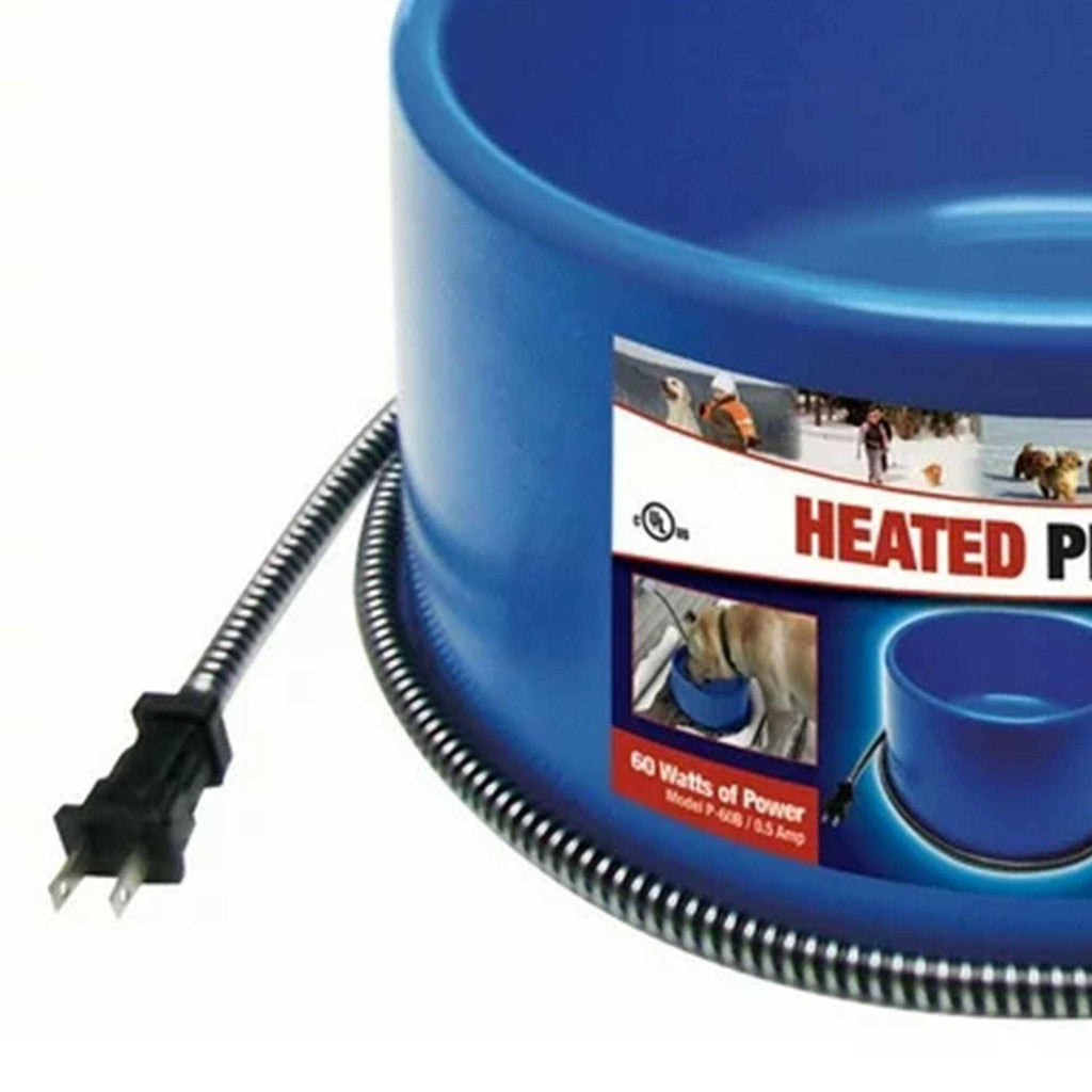 Heated Plastic Pet Bowl 6 Qt. L650