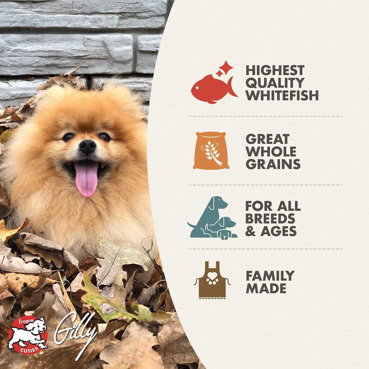 Whitefish Potato Dry Dog Food F6544