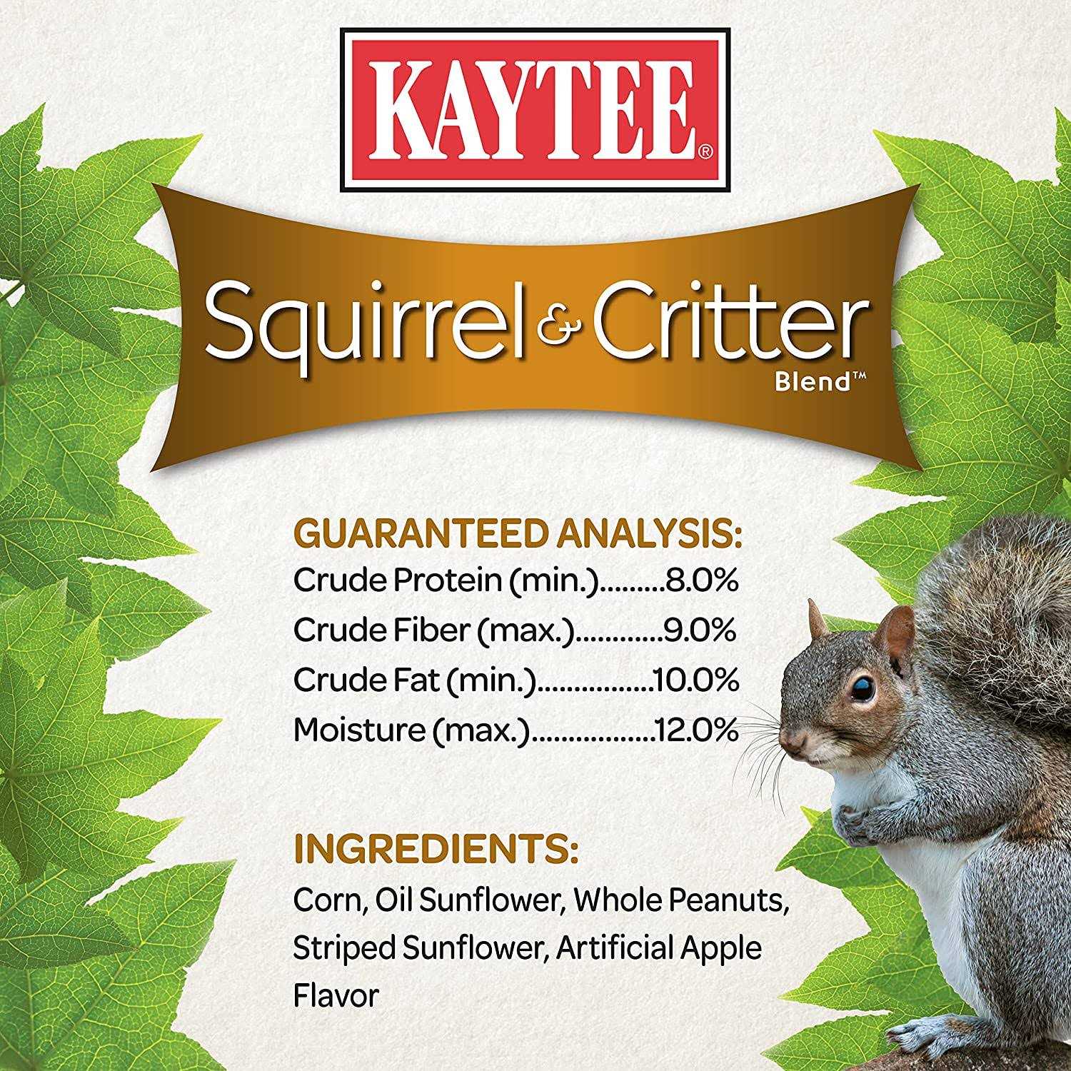 Squirrel Critter Food Q773