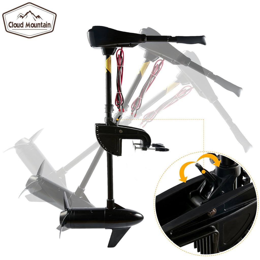 Electric Trolling Motor for Fishing Boats, 86lbs Thrust W790