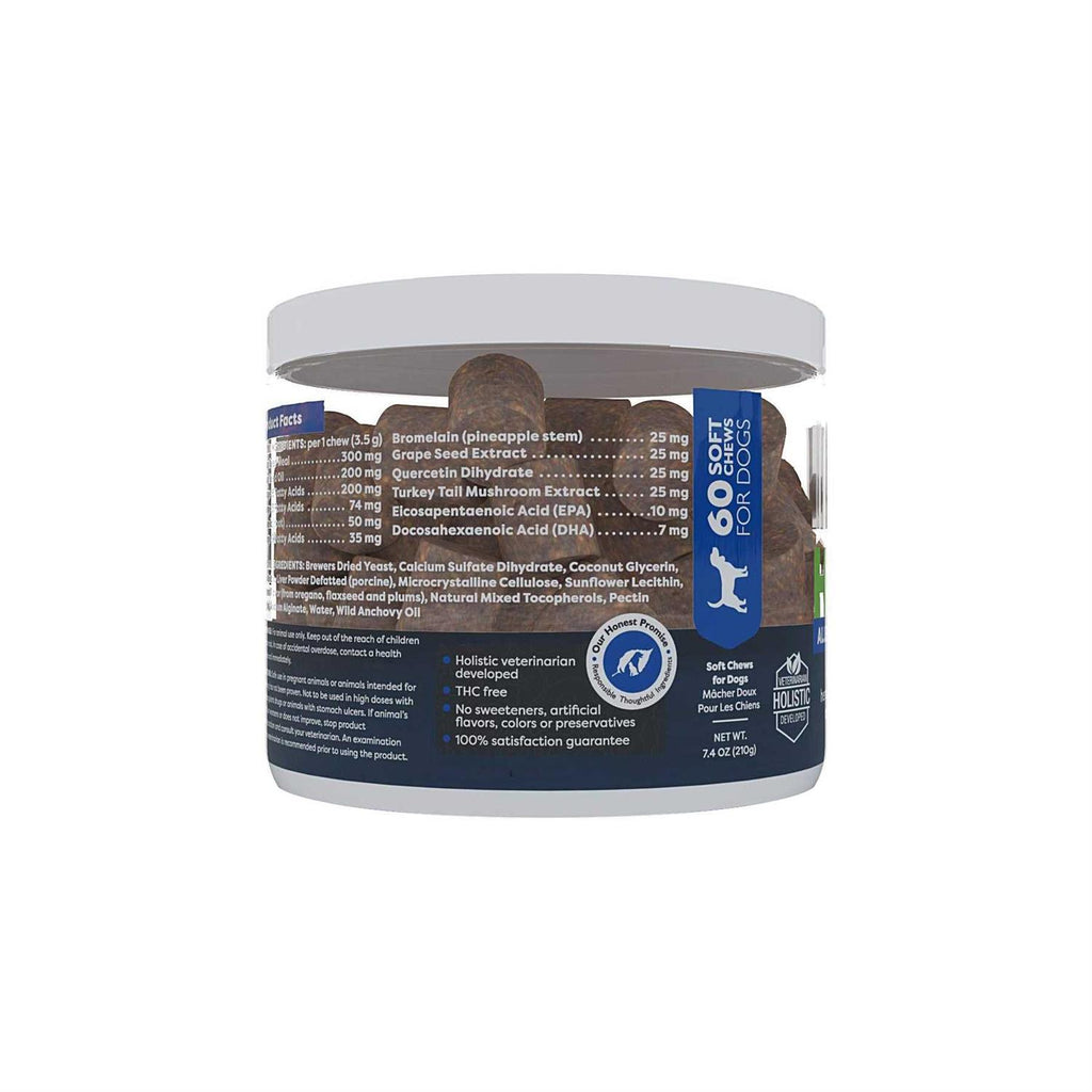 Allergy Skin & Coat Hemp Soft Chews for Pets U1128