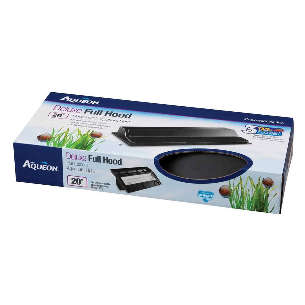 Aquarium Black Fluorescent Full Hood T509