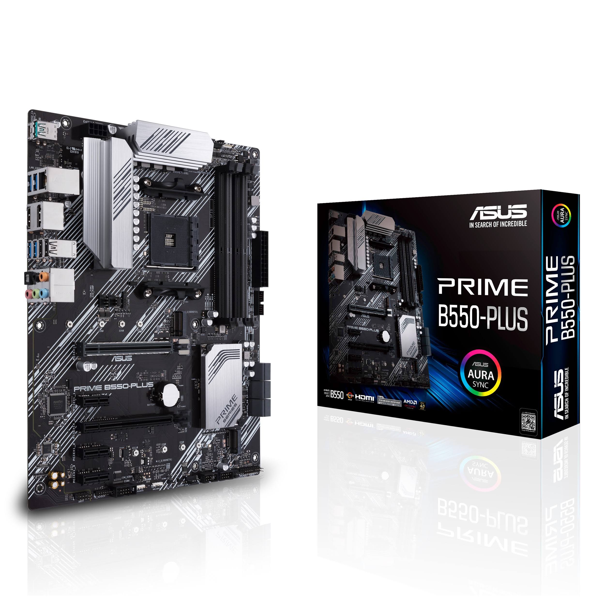 Asus Prime B550-PLUS AMD AM4 ATX Motherboard