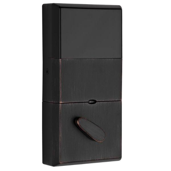 SmartCode 910 Z-Wave Plus Contemporary Deadbolt, Satin Chrome J336612