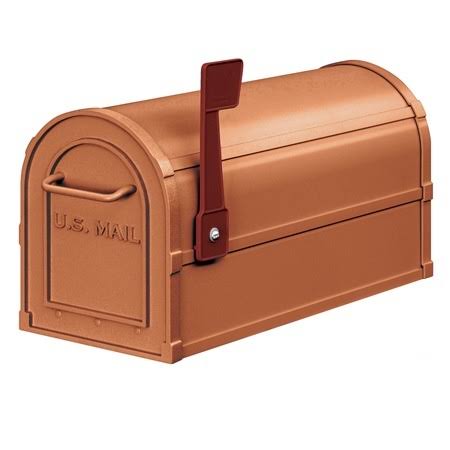 Antique Rural Mailbox Bronze K764