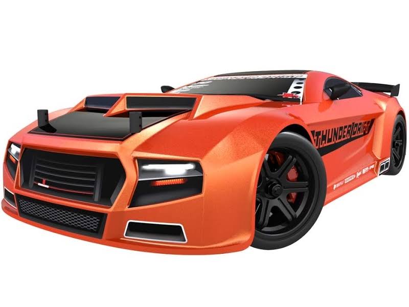 Redcat Racing Thunder Drift Car 1/10 Scale Belt Drive Electric Orange