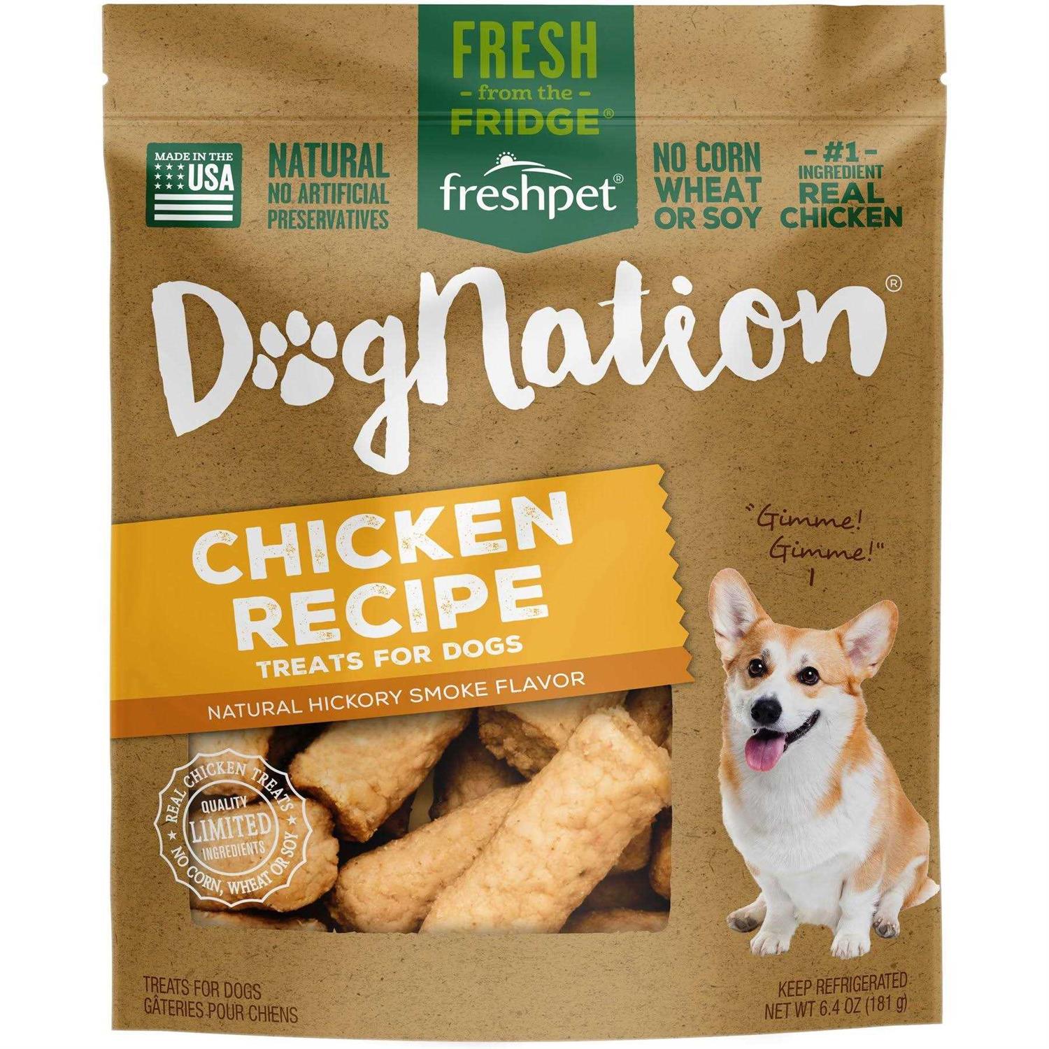 Freshpet Dognation Chicken Dog Treats - Pet Supplies online store