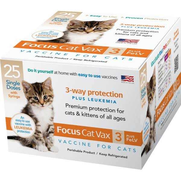 Cat Vax 3 Plus FeLV V459112