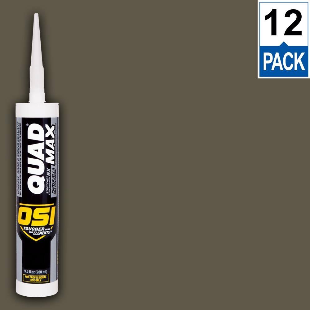 Window Door Siding Sealant Caulk 10oz Green 12ct T7137